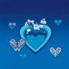 <span>McNeill Motiv: Blue Hearts</span>