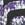 Black Violet Print